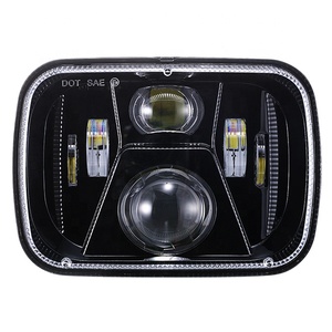 Fari a Led DOT 5x7 pollici per 1983 1996 mitMitsubishi possente Max <span class=keywords><strong>L200</strong></span> Strada ciclone Colt Dodge Ram 50 Pickup Truck accessori - Product Image 3