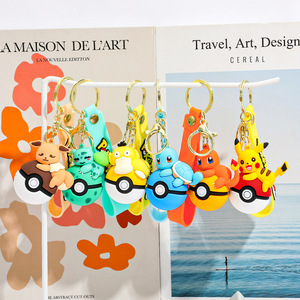 Nuovo Portachiavi in Silicone con Personaggi <span class=keywords><strong>Anime</strong></span> Cartoon Carini per Uomini e Donne, Confezione all'Ingrosso - Product Image 2