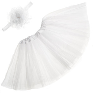 Falda de Tul Verde Claro con Encaje, Accesorios de Fotografía para Recién Nacidos, Sesión de Fotos Infantil, Diadema de Encaje, Conjuntos para Bebés, Accesorios de Fotografía - Product Image 5