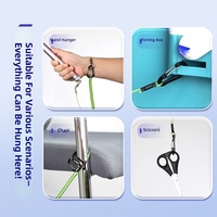 Cordon de pêche en gros, multicolore, avec âme en fil d'acier, corde de sécurité rétractable, livraison rapide, accessoires pour pêcheurs, laisse enroulée en TPU