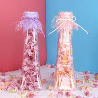 Bonbons durs en bouteille HALAL personnalisés en gros pour fabricants, avec emballage à motif Sakura, saveur fruitée colorée, pour les collations des enfants