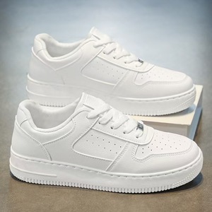 Zapatos Casuales de Moda Primavera Verano para Hombre, Zapatillas Blancas Clásicas, Zapatos de Skate Modernos para Adolescentes - Product Image 1