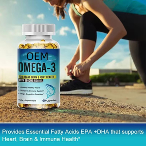 WELLBODY Cápsulas Blandas de Aceite de Pescado Halal de Gran Venta OEM/ODM Suplementos de Omega 3 y Vitamina E para Soporte Inmunológico, Corazón y Articulaciones para Adultos - Product Image 6