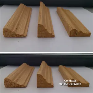 Cetakan Pabrik Cetakan/Cetakan PS/Kabinet Dapur Mahkota Cetakan Hiasan Dinding Kayu Dowel Kayu