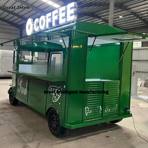 Snacks de rue électriques de haute qualité camion de nourriture Chine Europe caractéristiques avec pain gaufre crème glacée vin bonbons chariot de vente - Product Image 1