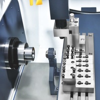 Tour CNC horizontal de précision à broche unique, commande LNC, pour petites pièces de 20 mm de diamètre, usage léger, fabriqué à Taïwan