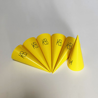 Customizable Disposable Paper Ice Cream Cone Crispy Sleeve for Perfectly Crisp Treats Handcrafted Paper Crafts