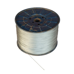 1Mm 2Mm 3Mm Sợi Đơn 7 Dây Nhúng Nóng Mạ Kẽm Dây Thép Dây Cáp De Acero 1*7 Cáp Thép 1.35Mm 1.6Mm - Product Image 1