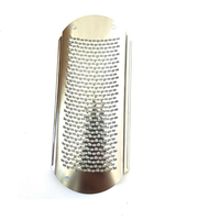 Sharp professionnel or Rose acier inoxydable pédicure grattoir râpe épurateur callosités lame de remplacement pied fichier râpe