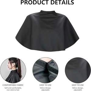 Cape de <span class=keywords><strong>coiffeur</strong></span> imperméable professionnelle pour hommes/femmes avec broderie personnalisée LOGO Pint pour la <span class=keywords><strong>coupe</strong></span> de cheveux et le maquillage - Product Image 5