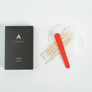 Kit d'équipements pour hôtels en gros Ensemble de fournitures multi-pièces avec logo personnalisé Matériaux écologiques pour le <span class=keywords><strong>confort</strong></span> des clients - Product Image 4