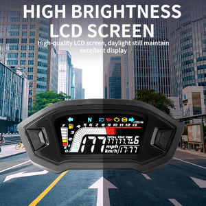 Parti Modificate Universali di Alta Qualità per Moto Contachilometri Elettronico Digitale 12V con Display LCD VA HD - Product Image 3
