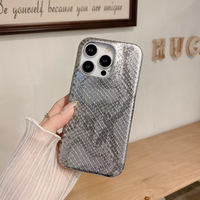 Top vente en gros conception antichoc pour Iphone 13 15 Pro Max couverture de téléphone portable coque de téléphone en cuir de luxe Python Pu