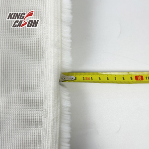 Kingcason Heavyweight thỏ trắng giả lông dài sang trọng dày ấm đan thiết kế mới cho đồ chơi và may mặc sử dụng - Product Image 6