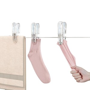Pet Material Windproof Clothes Clip Rectangle Minimalist Durable For Drying Towels And Food Sealing - Product Image 2