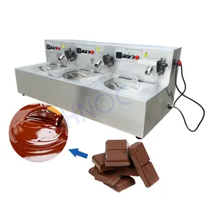 पहिया औद्योगिक स्वत: Temperadora डे चॉकलेट ढालना और छोटे चॉकलेट गुस्सा पिघल मशीन