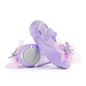 Nouvelles chaussures <span class=keywords><strong>de</strong></span> danse Crown pour enfants, pour ballet et danse latine, chaussons <span class=keywords><strong>de</strong></span> danse à semelle souple, chaussures d'entraînement <span class=keywords><strong>de</strong></span> danse pour filles, chaussures <span class=keywords><strong>de</strong></span> <span class=keywords><strong>ballerine</strong></span> - Product Image 6