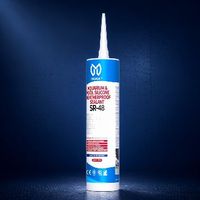 Scellant en silicone neutre transparent pour la construction, durcissement rapide, imperméable