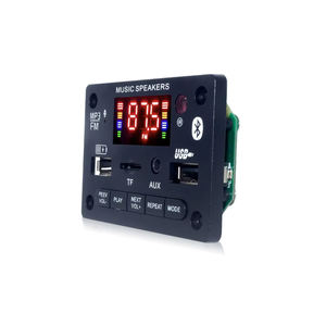 Module récepteur audio sans fil BT JX810BT, carte <span class=keywords><strong>décodeur</strong></span> radio FM avec port d'<span class=keywords><strong>antenne</strong></span> FM pour système audio de voiture - Product Image 5