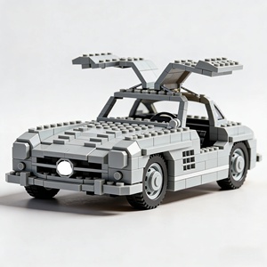 Set di Blocchi da Costruzione per Supercar Personalizzabile Stile Collezionista, Regalo di Compleanno per Adulti, Esposizione e Collezione - Product Image 1