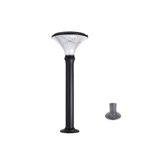 Lampe solaire pour pelouse, en aluminium, ronde, étanche, pour jardin, cour, villa, paysage - Product Image 2