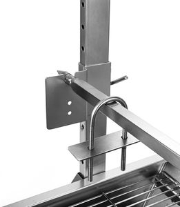 Gril à charbon de bois en acier inoxydable pour agneau, <span class=keywords><strong>poulet</strong></span> et porc, four rotatif pour rôtir l'agneau - Product Image 5