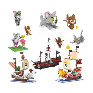 Set <span class=keywords><strong>de</strong></span> Construcción Epic Cheese Chase - Bloques Inspirados en Dibujos Animados Clásicos con Piezas Móviles y Soporte <span class=keywords><strong>de</strong></span> Exhibición - Product Image 4