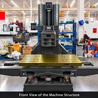 Centre d'usinage vertical CNC robuste VMC1160 3 axes BT40 avec changeur d'outils automatique et système GSK