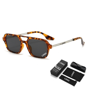 Gafas <span class=keywords><strong>de</strong></span> <span class=keywords><strong>Sol</strong></span> LiEr, Diseño Moderno, HD, Anti-Reflejantes, UV400, Protección Contra Rayos, Deportivas <span class=keywords><strong>de</strong></span> Lujo, con Logotipo Personalizado, Doble Viga, Estilo Piloto - Product Image 1