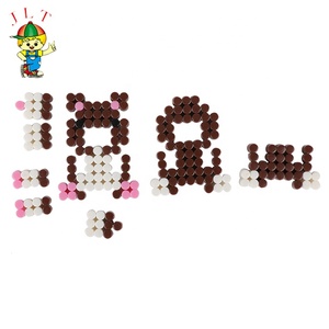 Jouets éducatifs pour enfants Jeux de puzzle 3D Bricolage Perles à fusibles à eau de 5mm Perles Perler - Product Image 5