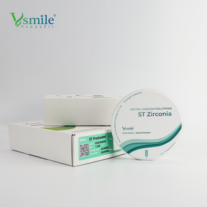 Fresatrice Dentale <span class=keywords><strong>CAD</strong></span>/<span class=keywords><strong>CAM</strong></span> Vsmile ST 18mm per Ponti Lunghi Sistema Aperto Garanzia 5 Anni Dischi di <span class=keywords><strong>Zirconia</strong></span> Pre-Colorati - Product Image 5