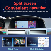 Lecteur DVD de voiture GPS Android 13 8,8 pouces avec CarPlay pour BMW Série 7 E65/E66 2005-2009, écran tactile IPS, Android Auto Multi