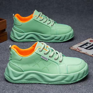 2026 New Men's <b>Shoes</b> Breathable Versatile Sports Leather Casual <b>Shoes</b> Thick Sole Height Increasing Trendy <b>Skateboard</b> <b>Shoes</b> - Product Image 6