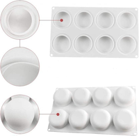 Moule en silicone 3D pour la pâtisserie, le cheesecake, le pudding, la gelée, la mousse au chocolat