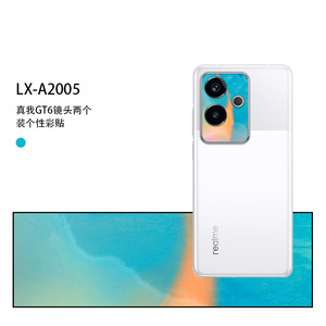 เรียลมี จีที 6 ชุดสติ๊กเกอร์ป้องกันเลนส์กล้อง 2 ชิ้นดีไซน์สร้างสรรค์แบบโปร่งใสสำหรับตกแต่งโทรศัพท์ - Product Image 3