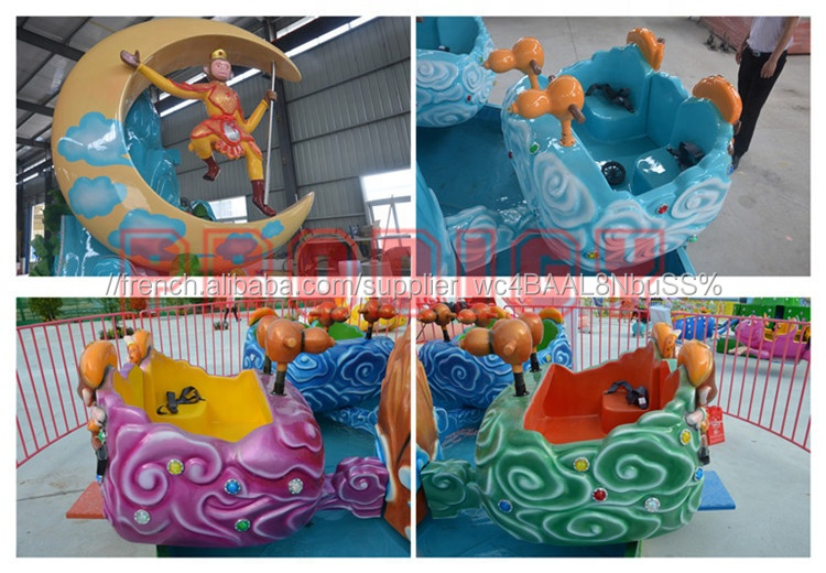 Chine moins cher prix Roi Singe Jouant Tour D'eau nouveaux Manèges pour Parc de jeux en plein air à vendre