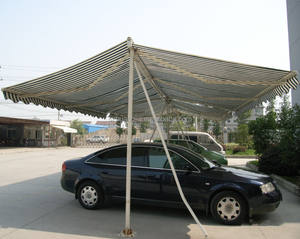 Toldo Retráctil con Mecanismo de Rodillo, Plegable, de Policarbonato/Acrílico/Tela Ousea - Product Image 6