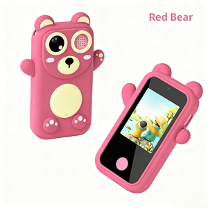 Téléphone portable éducatif pour enfants de 3 à 10 ans, version bouton, double caméra CMOS, écran Full HD 2,4 pouces - Product Image 2
