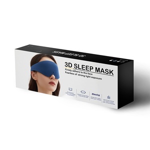 Máscara de Ojos 3D para Dormir, Transpirable, Bloquea la Luz, Protección Ocular, 28g, Logotipo Personalizable, Ideal para la Pausa del Almuerzo, Gran Venta Transfronteriza - Product Image 4
