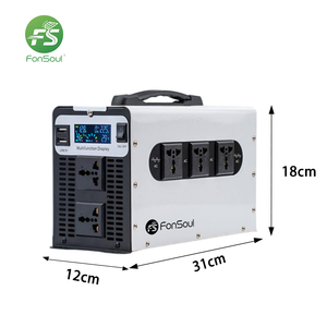 Inversor <span class=keywords><strong>de</strong></span> Corriente Continua a Corriente Alterna Fonsoul <span class=keywords><strong>de</strong></span> Onda Sinusoidal Pura <span class=keywords><strong>de</strong></span> 3000W, <span class=keywords><strong>Convertidor</strong></span> <span class=keywords><strong>de</strong></span> 12V 24V 110V/220V, Sistema <span class=keywords><strong>de</strong></span> Energía Doméstica <span class=keywords><strong>de</strong></span> Alta Eficiencia <span class=keywords><strong>para</strong></span> Interiores y Exteriores - Product Image 3