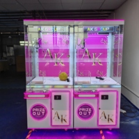 Machine de jeu d'arcade populaire en gros pour un joueur, avec cadre néon, écran personnalisé, lecteur de paiement par carte personnalisé