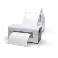 Printer Mini Barcode QR 203DPI Portabel dengan Koneksi USB/Nirkabel, Printer Label Stiker Thermal Genggam untuk Laptop
