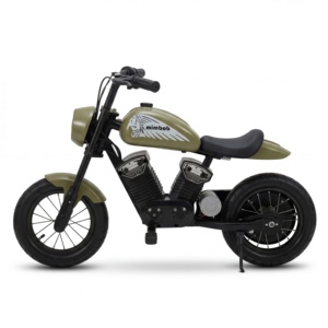 Motocicleta Infantil con Batería Integrada, Motor en la Rueda Trasera, Sistema Electrónico de 3 Velocidades, Llantas de 12 Pulgadas, 15 km/h, Potente - Product Image 2