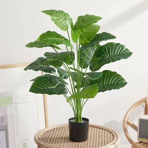 Salon nordique plantes artificielles petit pétiole <span class=keywords><strong>bambou</strong></span> plante en pot plante artificielle ornement <span class=keywords><strong>fleurs</strong></span> artificielles décoratives - Product Image 1