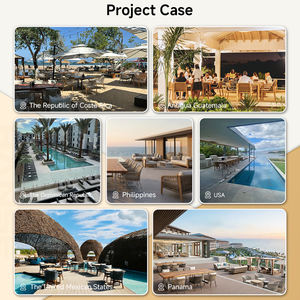 Chaise <span class=keywords><strong>de</strong></span> piscine en osier, patio, plage, <span class=keywords><strong>bain</strong></span> <span class=keywords><strong>de</strong></span> <span class=keywords><strong>soleil</strong></span>, pelouse, rotin, aluminium - Product Image 6