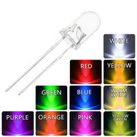 ROHS 3MM 4MM 5MM 8MM 10MM RGB ROUND DIP LED diode super lumineuse meilleure puce vente chaude rouge vert bleu blanc diode électroluminescente