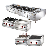 Restauration rapide commerciale de cuisine d'équipement de restaurant d'acier inoxydable d'équipement de cuisine occidentale d'hôtel commercial