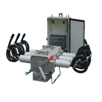 Interruptor de rotura de carga SF6 LBS para exteriores, seccionador, 12kv, 24kv, 36kv, poste montado con controlador