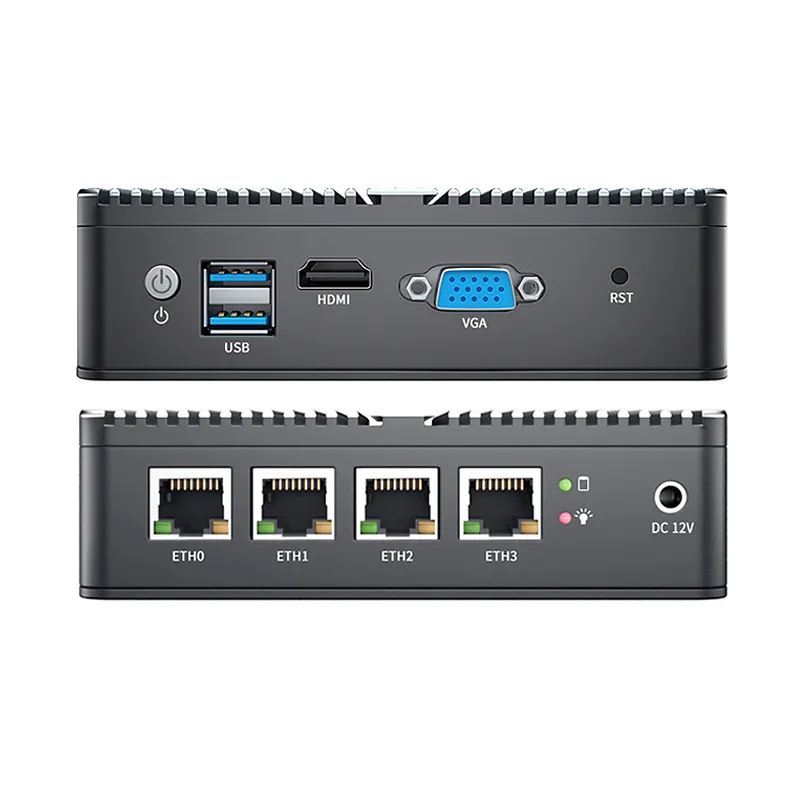 GuanFeng J4125 quad core 4*i211 NICs 2*DDR4 network appliance opnsense pfsense hardware router 1u vpn server