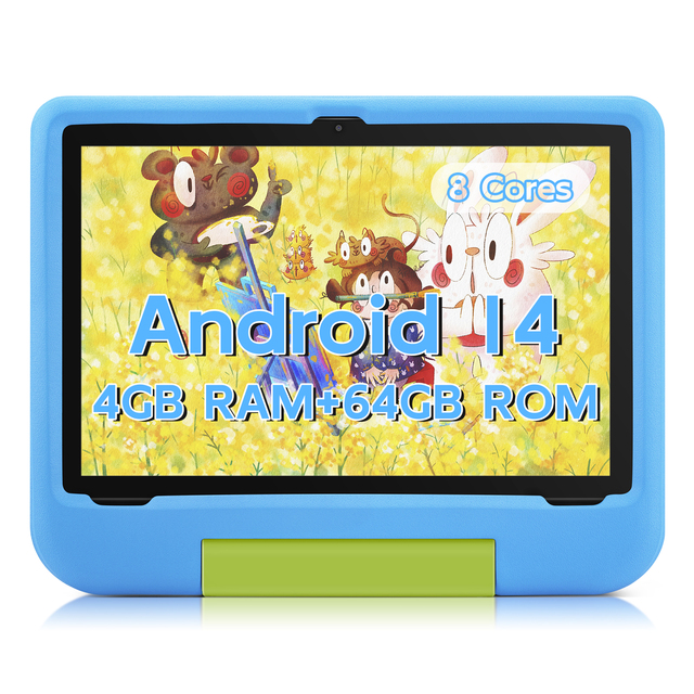 Hot Selling Android 14.0 10inch Oem Android Tablet in Stock Wifi Tablet Educational Tablet for Children RAM 4GB+64GB